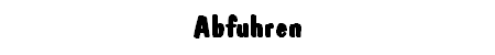 Abfuhren