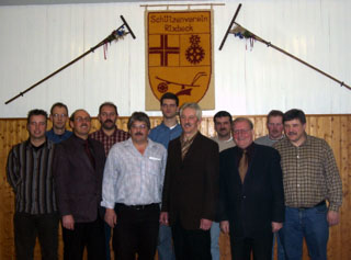 Die gew�hlten Vorstandsmitglieder